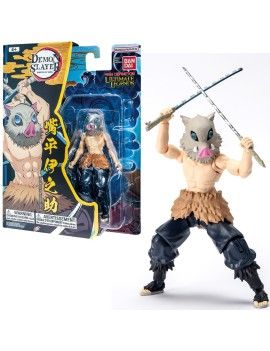 DEMON SLAYER - Inosuke - Figurine UL 12cm Bandai Red 1 - Culture-Pop-France