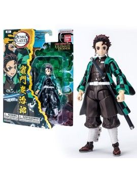 DEMON SLAYER - Tanjiro - Figurine UL 12cm Bandai Red 1 - Culture-Pop-France