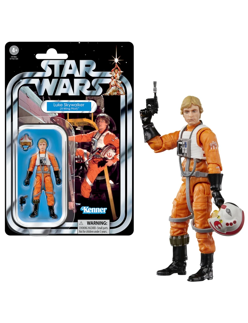 STAR WARS - Luke (Pilote X-Wing) - Figurine Vintage Collection 10cm Hasbro 1 - Culture-Pop-France STAR WARS - Luke (Pilote X-Wing) - Figurine Vintage Collection 10cm Hasbro 1 - Culture-Pop-France