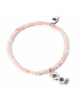 HARRY POTTER - Lunettes Luna - Charme en Argent & Bracelet Perles Carat 1 - Culture-Pop-France