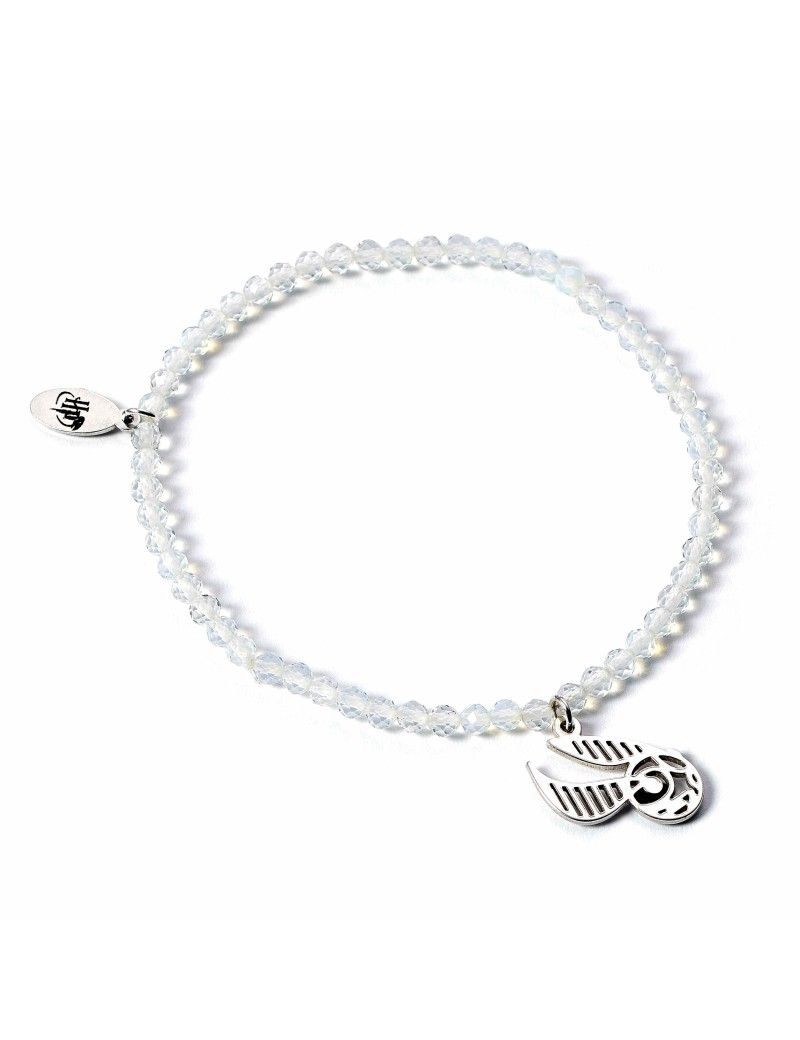 HARRY POTTER - Vif d'Or - Charme en Argent & Bracelet Perles Carat 1 - Culture-Pop-France HARRY POTTER - Vif d'Or - Charme en Argent & Bracelet Perles Carat 1 - Culture-Pop-France