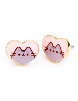 PUSHEEN - Love - Boucles d'Oreilles Carat 1 - Culture-Pop-France