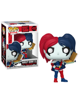 DC COMICS - POP N° 452 - Harley avec pizza Funko 1 - Culture-Pop-France