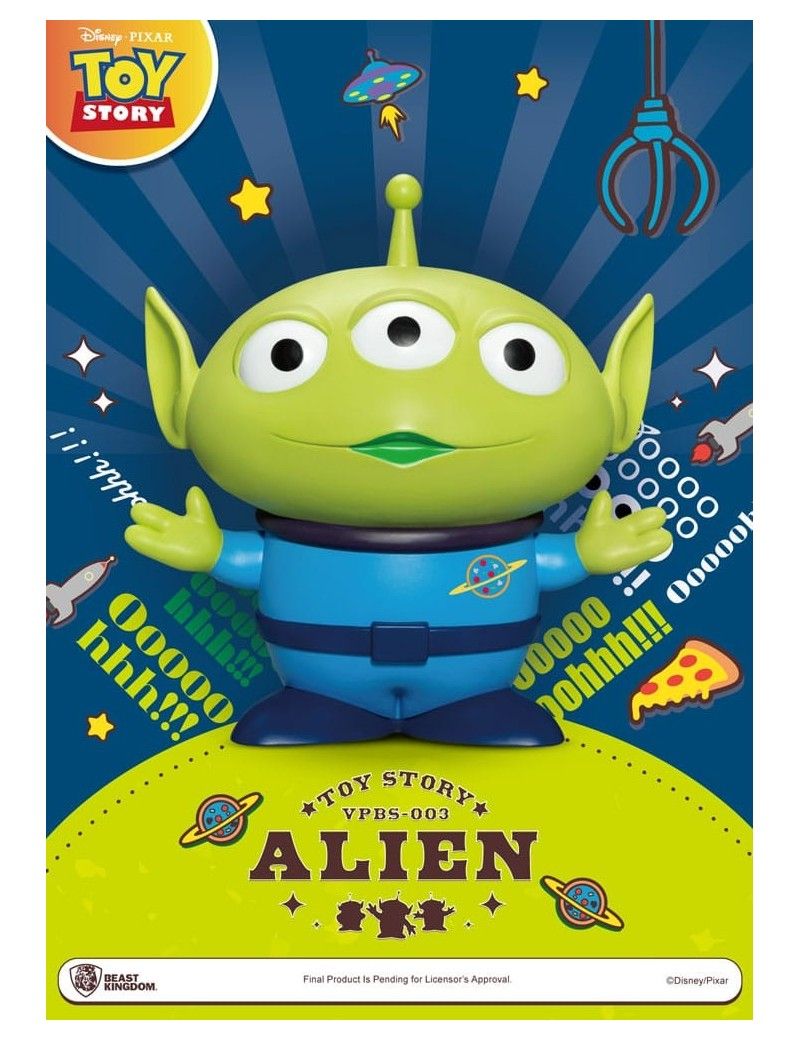 TOY STORY - Alien - Tirelire 26cm Beast Kingdom 1 - Culture-Pop-France TOY STORY - Alien - Tirelire 26cm Beast Kingdom 1 - Culture-Pop-France