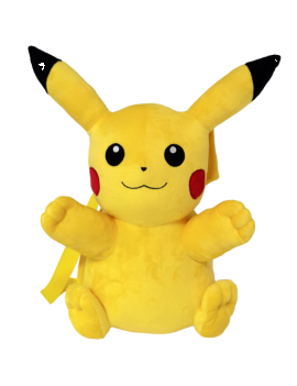 POKEMON - Pikachu - Sac à Dos Peluche 35cm 1 - Culture-Pop-France