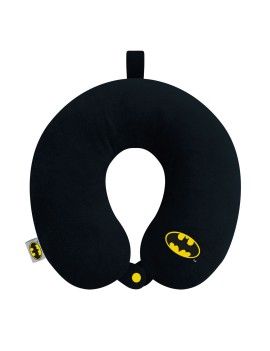 BATMAN - Logo - Coussin de Voyage en Velboa 1 - Culture-Pop-France