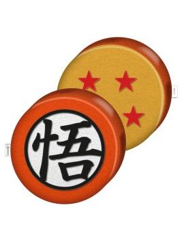 DRAGON BALL Z - Logo - Coussin 3D Velboa - 36cm 1 - Culture-Pop-France