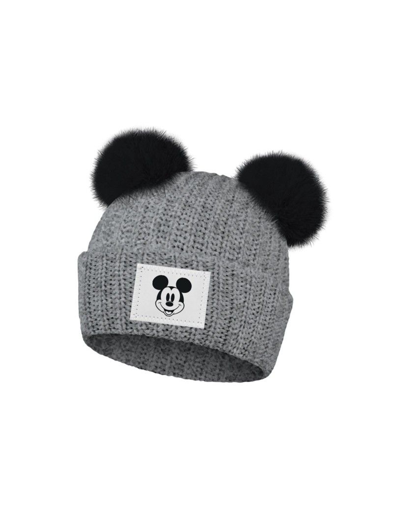 MICKEY - Bonnet Tricoté Pompom 56/58cm 1 - Culture-Pop-France MICKEY - Bonnet Tricoté Pompom 56/58cm 1 - Culture-Pop-France