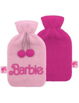BARBIE - Logo - Bouillotte Peluche & Brodée 1 - Culture-Pop-France