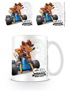 CRASH BANDICOOT - Crash Emblem - Mug 315ml Pyramid 1 - Culture-Pop-France