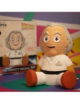 DOC BROWN - Handmade By Robots N°145 - Collectible Vinyl Figurine Fanattik 1 - Culture-Pop-France