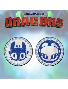 DRAGONS - Krokmou - Pièce Edition Limitée Fanattik 1 - Culture-Pop-France