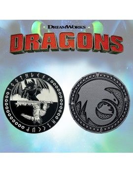 DRAGONS - Médaillon Edition Limitée Fanattik 1 - Culture-Pop-France