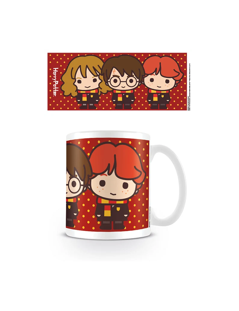 HARRY POTTER - Mug - 300 ml - Kawaii Harry Ron Hermione Pyramid 1 - Culture-Pop-France HARRY POTTER - Mug - 300 ml - Kawaii Harry Ron Hermione Pyramid 1 - Culture-Pop-France
