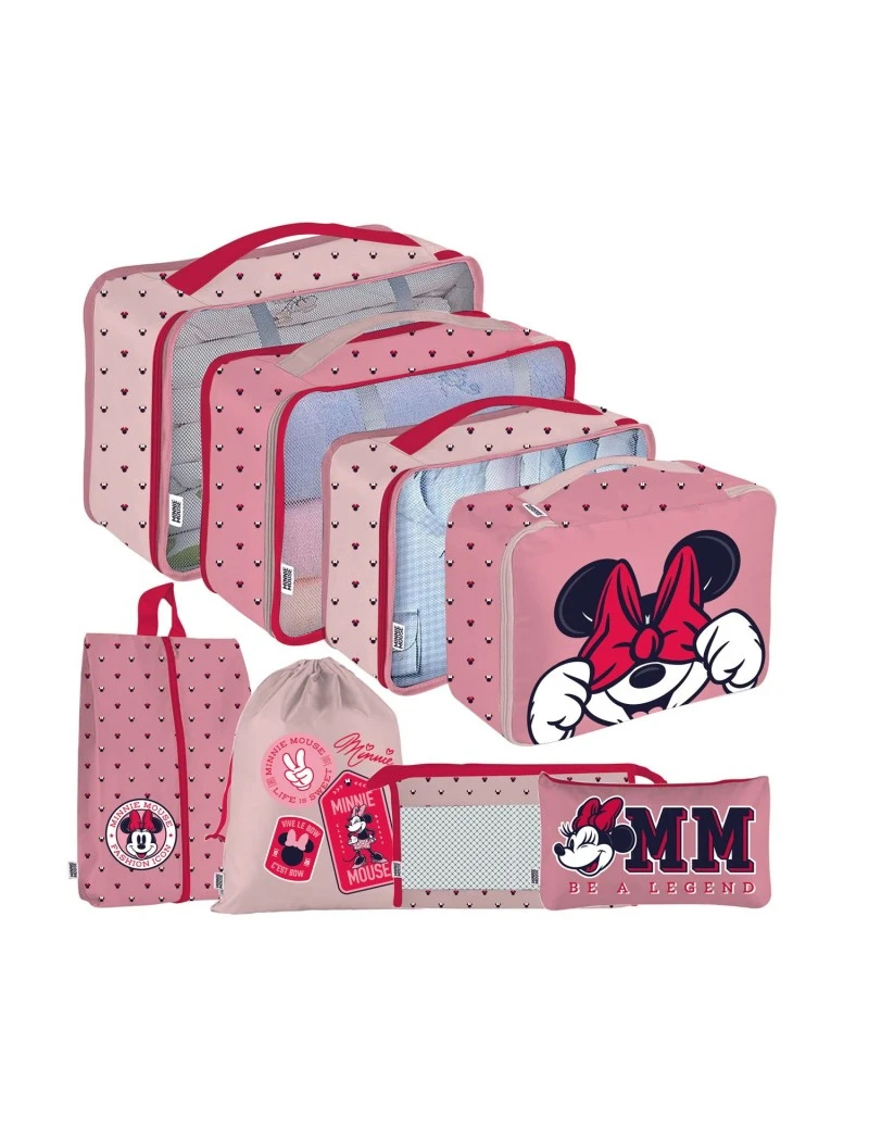MINNIE - Organisateurs de Bagage - 8pc. 1 - Culture-Pop-France MINNIE - Organisateurs de Bagage - 8pc. 1 - Culture-Pop-France