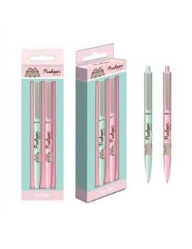 PUSHEEN - Botanical - Set de 2 Bics Pyramid 1 - Culture-Pop-France