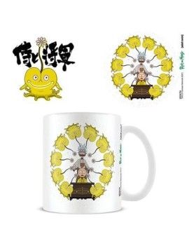 RICK ET MORTY - Mug - 300 ml - Samurai Hallucination Pyramid 1 - Culture-Pop-France