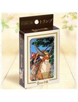 GHIBLI - Princesse Mononoke - Jeu de cartes à jouer (54 cartes) Benelic / Studio Ghibli 1 - Culture-Pop-France
