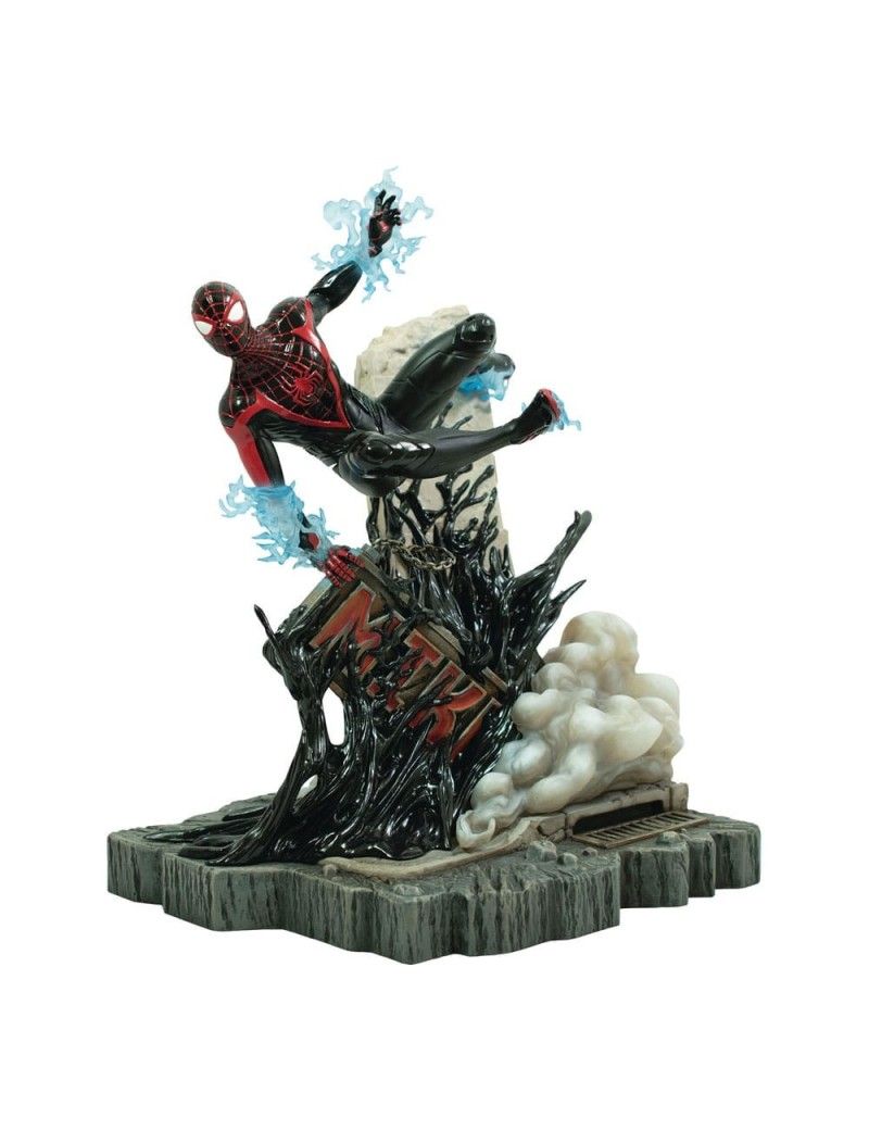MARVEL -Miles Morales (Gamerverse) -Diorama Marvel Gallery Deluxe 25cm Diamond Select 1 - Culture-Pop-France MARVEL -Miles Morales (Gamerverse) -Diorama Marvel Gallery Deluxe 25cm Diamond Select 1 - Culture-Pop-France
