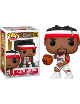 NBA - Sixers - POP N° 102 - Allen Iverson Funko 1 - Culture-Pop-France