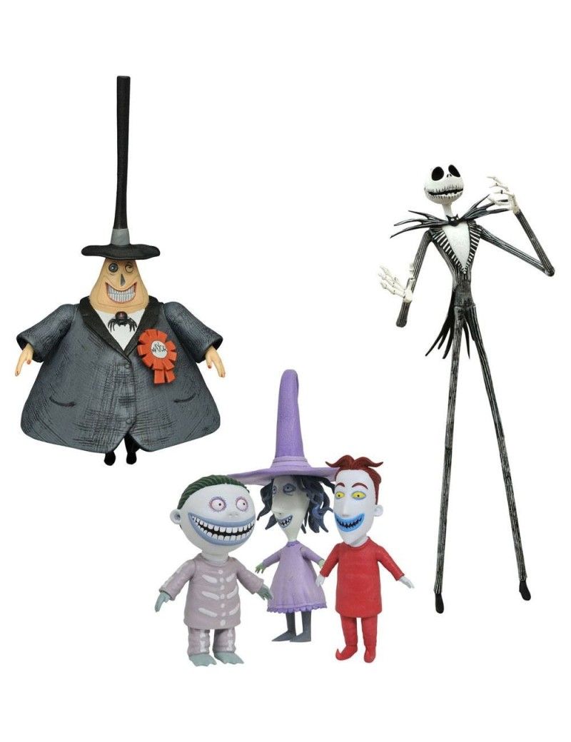 NIGHTMARE BFORE CHRISTMAS - Assortiment 6 Figurines 18cm Diamond Select 1 - Culture-Pop-France NIGHTMARE BFORE CHRISTMAS - Assortiment 6 Figurines 18cm Diamond Select 1 - Culture-Pop-France