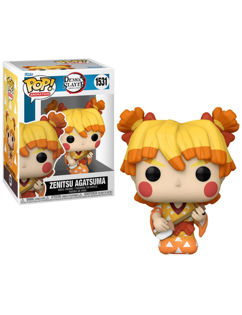 DEMON SLAYER - POP Animation N° 1531 - Zenitsu (Kimono) Funko 1 - Culture-Pop-France DEMON SLAYER - POP Animation N° 1531 - Zenitsu (Kimono) Funko 1 - Culture-Pop-France