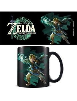 LEGEND OF ZELDA TEARS OF THE KINGDOM - Sacred Power - Black Mug 315ml Pyramid 1 - Culture-Pop-France