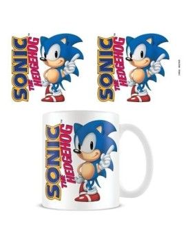 SONIC - Classic Gaming Icon - Mug 315ml Pyramid 1 - Culture-Pop-France