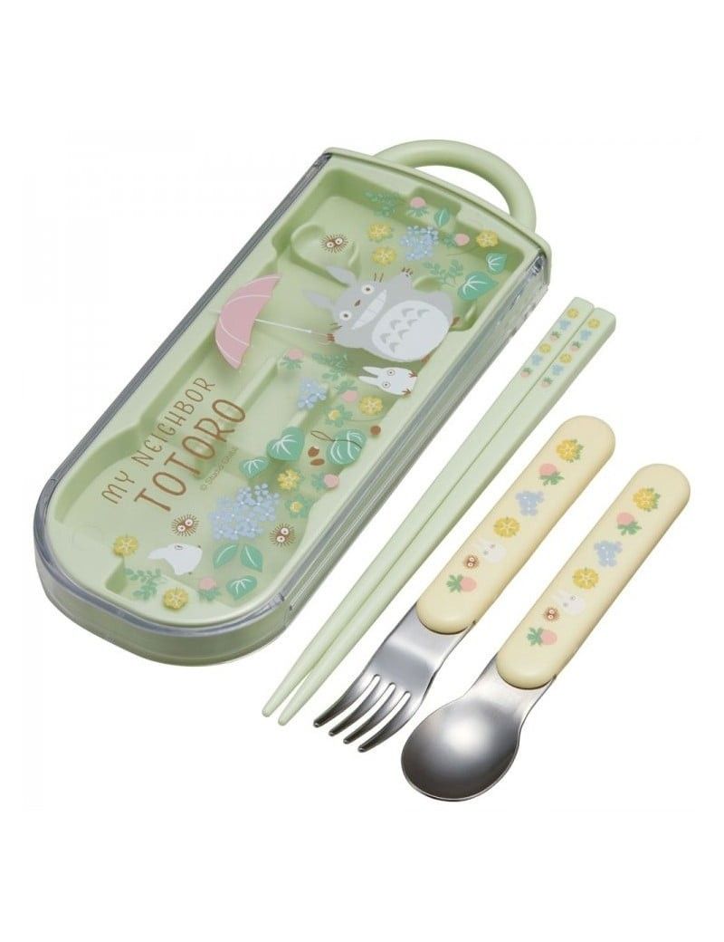 STUDIO GHIBLI -Mon voison Totoro -Set baguettes cuillère et fourchette Benelic / Studio Ghibli 1 - Culture-Pop-France STUDIO GHIBLI -Mon voison Totoro -Set baguettes cuillère et fourchette Benelic / Studio Ghibli 1 - Culture-Pop-France