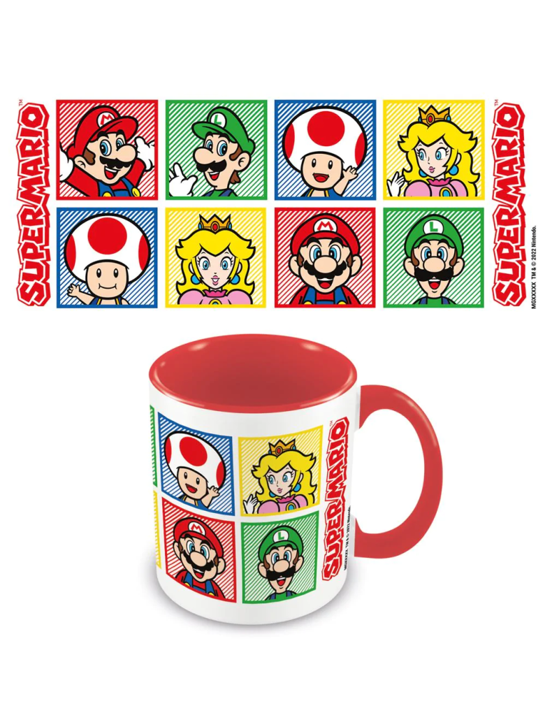 SUPER MARIO - 4 Couleur - Mug intérieur coloré 315ml Pyramid 1 - Culture-Pop-France SUPER MARIO - 4 Couleur - Mug intérieur coloré 315ml Pyramid 1 - Culture-Pop-France