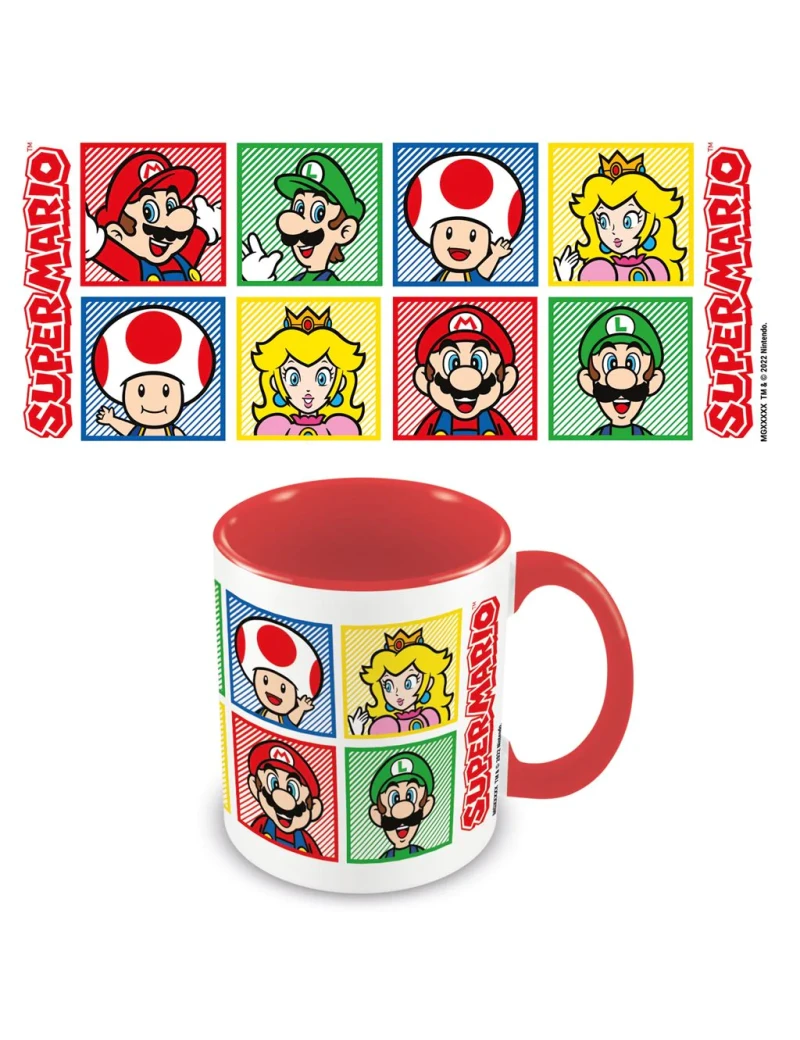 SUPER MARIO - 4 Couleur - Mug intérieur coloré 315ml Pyramid 1 - Culture-Pop-France SUPER MARIO - 4 Couleur - Mug intérieur coloré 315ml Pyramid 1 - Culture-Pop-France