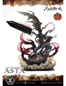BLACK CLOVER - Asta "Exclusive Bonus" - Statue Masterline Series 50cm Prime 1 Studio 1 - Culture-Pop-France