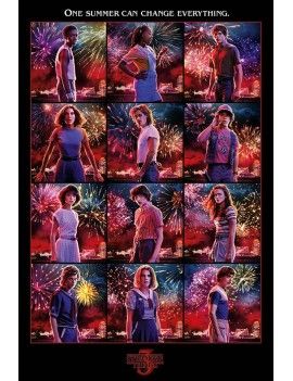 STRANGER THINGS - Poster 61X91 - Character Montage Pyramid 1 - Culture-Pop-France