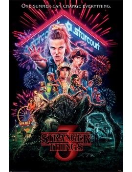 STRANGER THINGS - Poster 61X91 - Summer of 85 Pyramid 1 - Culture-Pop-France