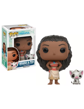 DISNEY - POP N° 213 - Moana and Pua 'Vaiana' Funko 1 - Culture-Pop-France