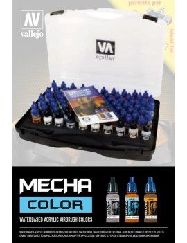GUNDAM ACC - MECHA COLOR 69990 Case - Set 80 couleurs 1 - Culture-Pop-France