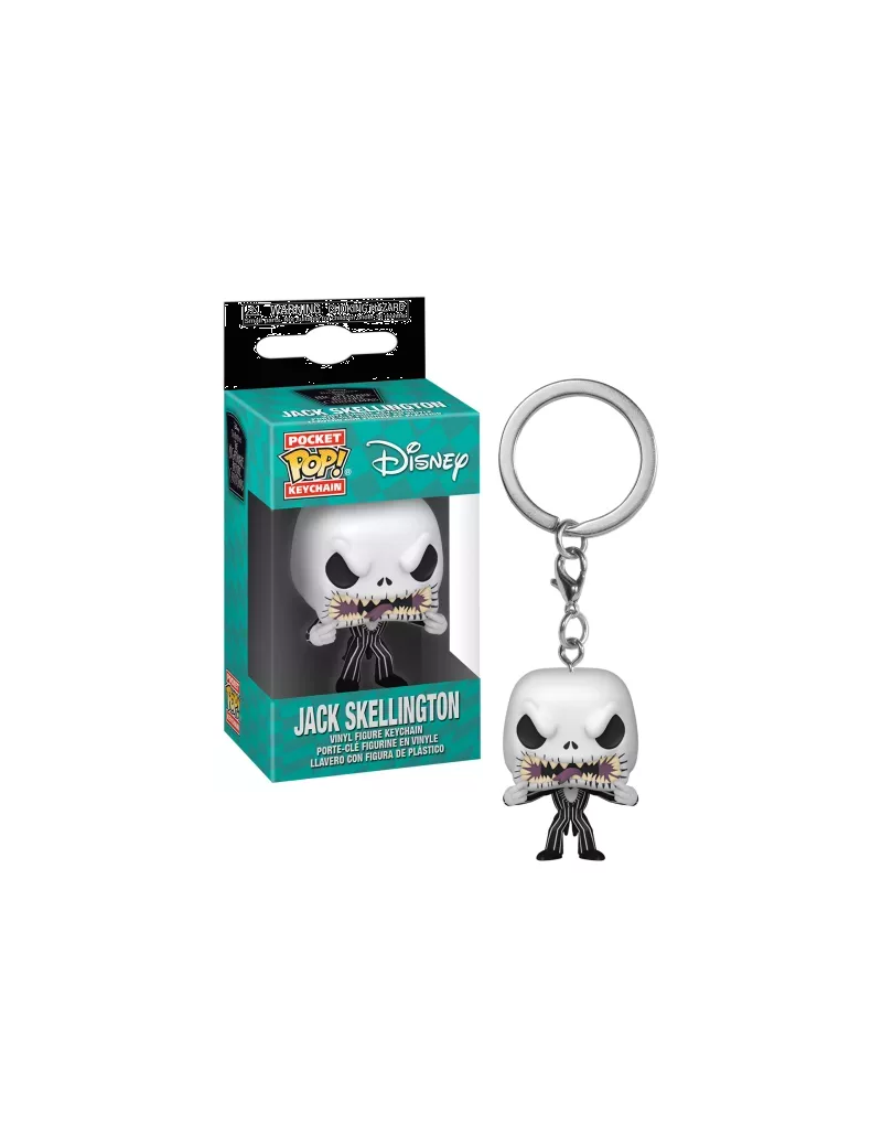 NIGHTMARE BEFORE CHRISTMAS - Pocket Pop Keychains - JACK Scary Face Funko 1 - Culture-Pop-France NIGHTMARE BEFORE CHRISTMAS - Pocket Pop Keychains - JACK Scary Face Funko 1 - Culture-Pop-France