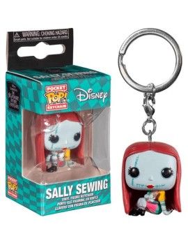 NIGHTMARE BEFORE CHRISTMAS - Pocket Pop Keychains - Sally Sewing Funko 1 - Culture-Pop-France