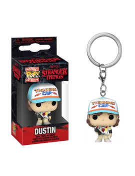STRANGER THINGS - Pocket Pop Keychains - S4 - Dustin Funko 1 - Culture-Pop-France