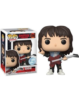STRANGER THINGS - POP TV N° 1250 - Eddie avec Guitare Funko 1 - Culture-Pop-France