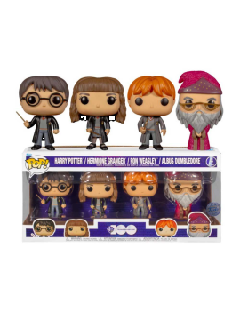 HARRY POTTER - D100 POP - 4pk Special Edition Funko 1 - Culture-Pop-France