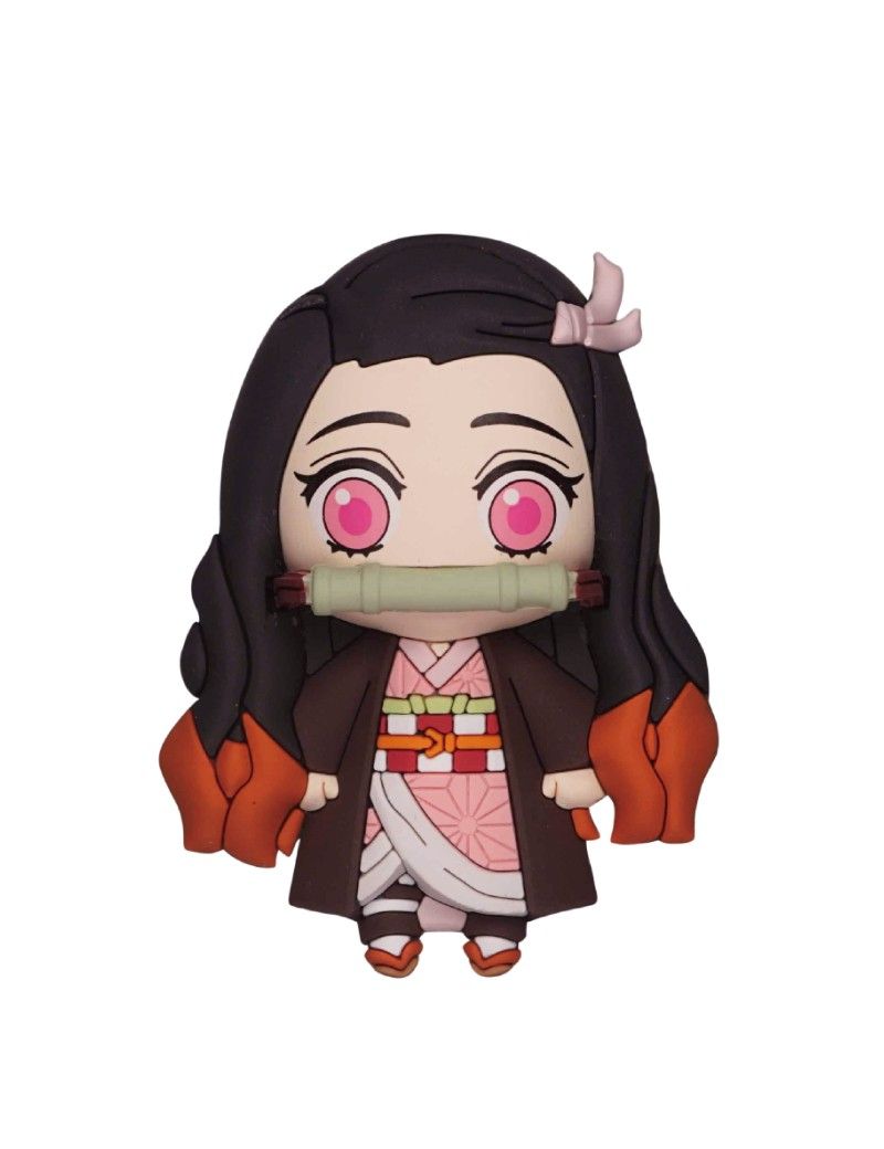 DEMON SLAYER - Nezuko kamado - Aimant à collectionner en mousse 3D Monogram 1 - Culture-Pop-France DEMON SLAYER - Nezuko kamado - Aimant à collectionner en mousse 3D Monogram 1 - Culture-Pop-France