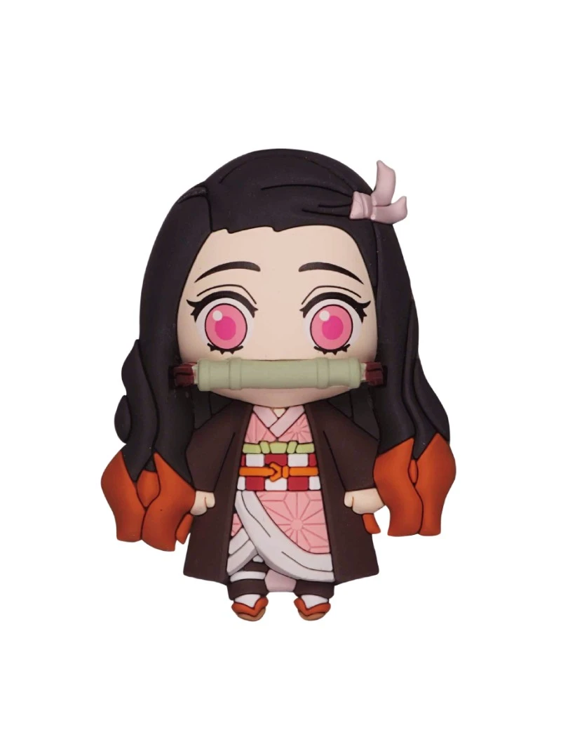 DEMON SLAYER - Nezuko kamado - Aimant à collectionner en mousse 3D Monogram 1 - Culture-Pop-France DEMON SLAYER - Nezuko kamado - Aimant à collectionner en mousse 3D Monogram 1 - Culture-Pop-France