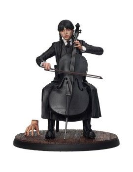 MERCREDI avec son Violoncelle - Figurine 15cm Sd Toys 1 - Culture-Pop-France