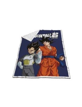 DRAGON BALL SUPER - Couverture Sherpa 120x150cm - Son Goku & Vegeta AyMax 1 - Culture-Pop-France