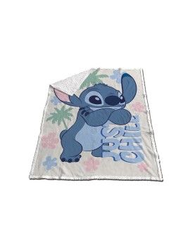 LILO & STITCH - Couverture Sherpa 130x170cm - Stitch Just Chill AyMax 1 - Culture-Pop-France