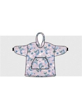 LILO & STITCH - Stitch - Sweat Poncho - Taille Enfant (7-14 ans) AyMax 1 - Culture-Pop-France
