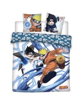 NARUTO - Parure de lit 240x220cm - Naruto & Sasuke AyMax 1 - Culture-Pop-France