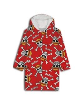 ONE PIECE - Equipage Chapeau de Paille - Sweat Poncho - Taille Adulte AyMax 1 - Culture-Pop-France