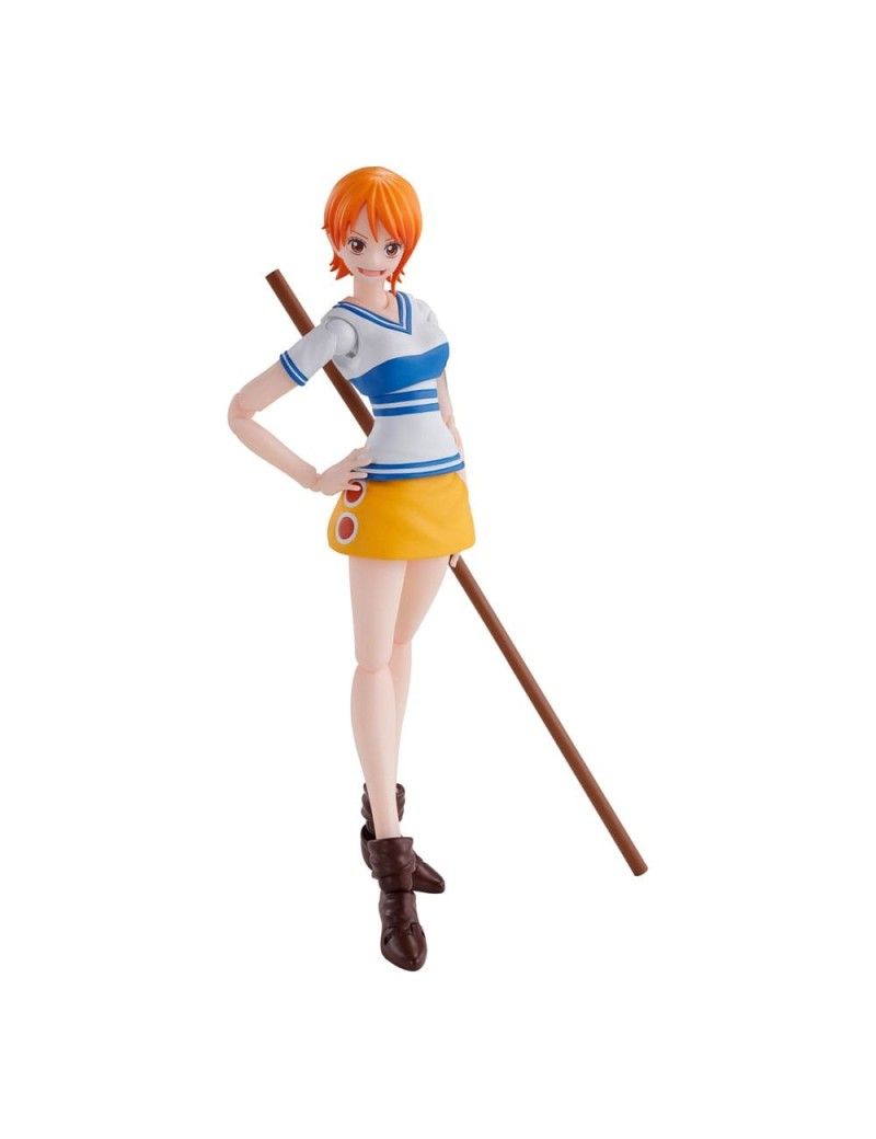 ONE PIECE - Nami "Romance Dawn" - Figurine S.H. Figuarts 14cm Bandai Tamashii Nations 1 - Culture-Pop-France ONE PIECE - Nami "Romance Dawn" - Figurine S.H. Figuarts 14cm Bandai Tamashii Nations 1 - Culture-Pop-France